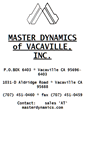 Mobile Screenshot of masterdynamics.com